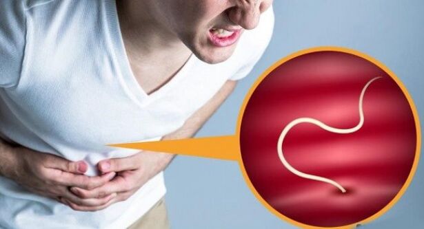 Bauchschmerzen aufgrund von Parasiten